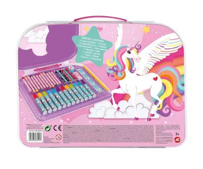 Комплект за рисуване в куфарче Еднорог
