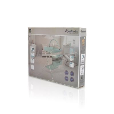 Мултифункционална маса за повиване Kaskada сив