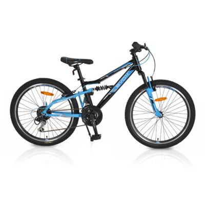 Велосипед със скорости Adventura 24 BYOX blue
