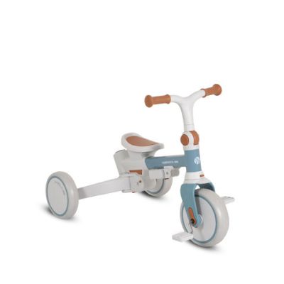 Сгъваема детска триколка Byox COMPACTO 4в1 син
