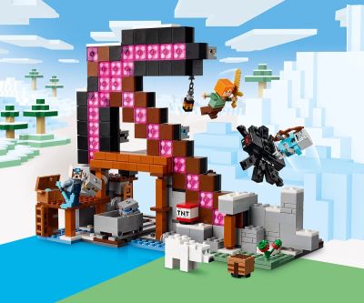 Конструктор Мината с кирка LEGO Minecraft 21277 
