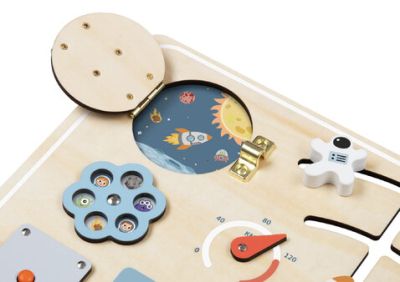 Дървена активна дъска Space Tooky Toy TP113