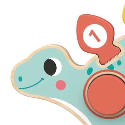 Дървен сортер пъзел Dinosaur Hi Pando HP066 