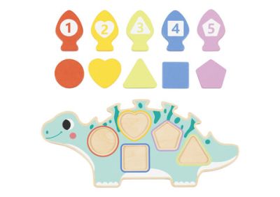 Дървен сортер пъзел Dinosaur Hi Pando HP066 