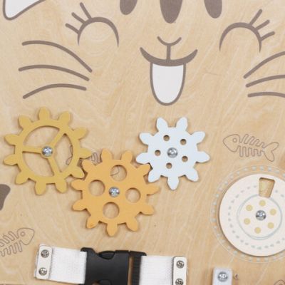 Дървена монтесори дъска Cat