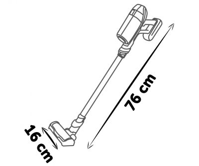 Прахосмукачка Rowenta X Force Flex Smoby 7600330223