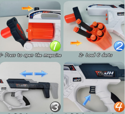 Нърф бластер Soft bullet 2025