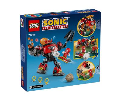 Конструктор LEGO Sonic the Hedgehog 77005 Knuckles срещу робот Dr. Eggman Egg Crusher