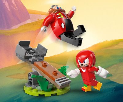 Конструктор LEGO Sonic the Hedgehog 77005 Knuckles срещу робот Dr. Eggman Egg Crusher