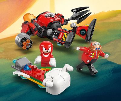 Конструктор LEGO Sonic the Hedgehog 77005 Knuckles срещу робот Dr. Eggman Egg Crusher