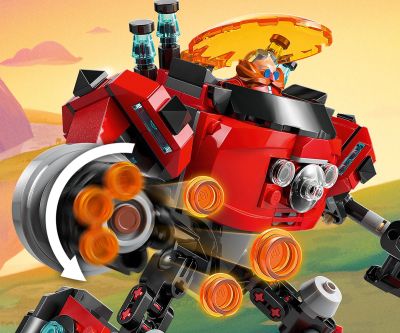 Конструктор LEGO Sonic the Hedgehog 77005 Knuckles срещу робот Dr. Eggman Egg Crusher