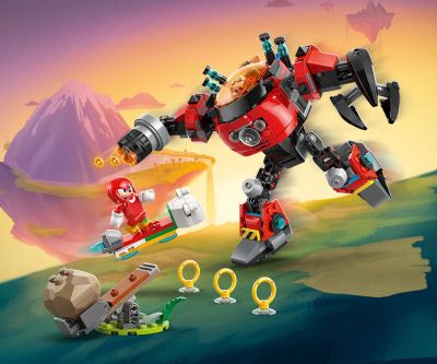 Конструктор LEGO Sonic the Hedgehog 77005 Knuckles срещу робот Dr. Eggman Egg Crusher