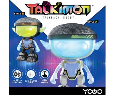 Интерактивен Робот Talkimon черен Silverlit 88494 