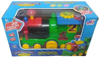 Локомотив сортер със звук и светлини