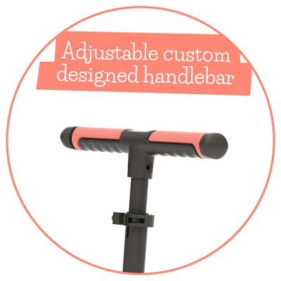 Сгъваема тротинетка Chillafish Flexxi Flamingo