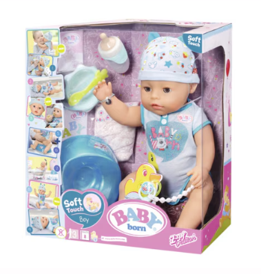 Интерактивно бебе с аксесоари BABY Born Zapf Creation 