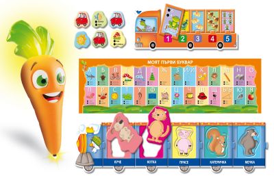 Образователна интерактивна игра Лаборатория 10 игри на български език LISCIANI CAROTINA 