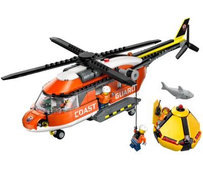 Конструктор LEGO City 60503 Хеликоптер на бреговата охрана