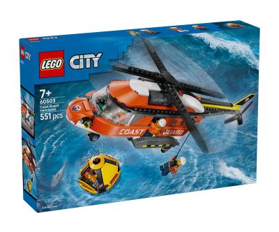Конструктор LEGO City 60503 Хеликоптер на бреговата охрана