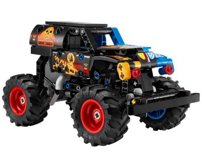 Конструктор LEGO Technic 42219 Monster Jam Grave Digger огън и лед