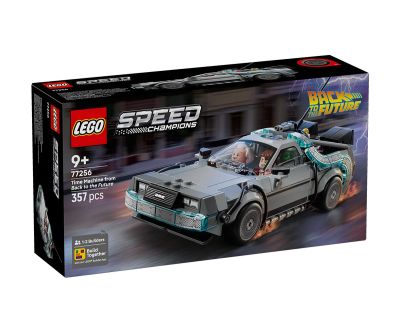 Конструктор Машина на времето от Завръщане в бъдещето LEGO Speed ​​Champions 77256 