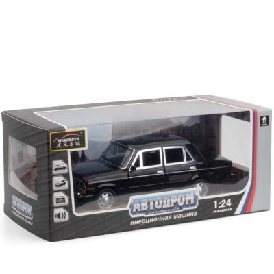 Метална кола Lada ВАЗ 2106 черна 1:24 