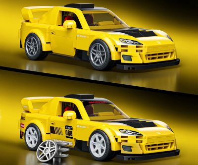 Конструктор Хонда S2000 Brick Shop Hot Wheels JFR88 