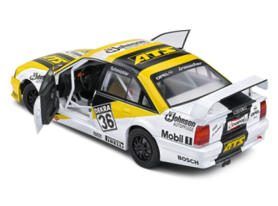 Метален автомобил OPEL OMEGA EVOLUTION 500 YELLOW #36 SOLIDO 1:18 - 1809702