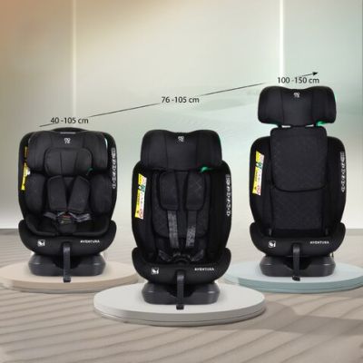 Стол за кола Aventura 40-150см Black