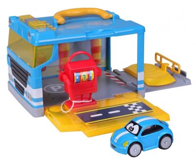 Преносим гараж с количка Bburago Junior  