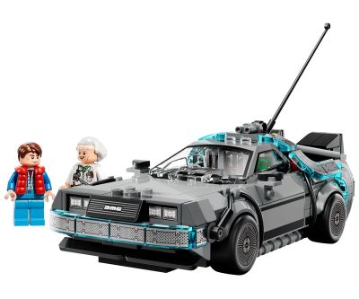 Конструктор Машина на времето от Завръщане в бъдещето Speed ​​Champions 77256 