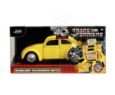 Метален автомобил VW Beetle Bumblebee Transformers 1/32 Jada 9335595