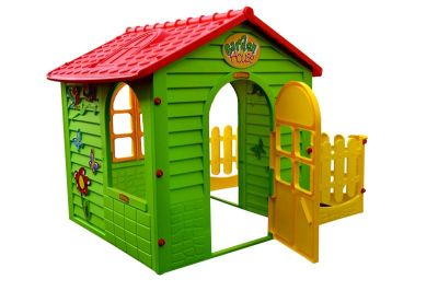 Детска къща с ограда Mochtoys 10839 NEW