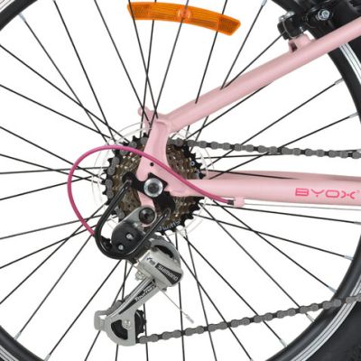 Велосипед със скорости BYOX 24 Whizzy pink
