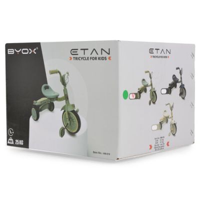 Сгъваема триколка Byox Etan зелен