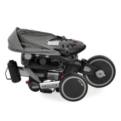 Сгъваема триколка Byox Flexton сив