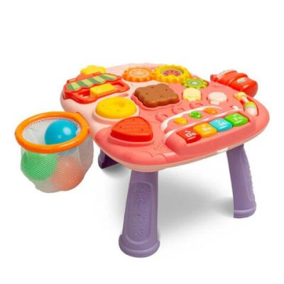 Играчка за прохождане 5в1 Modo HE0812 pink