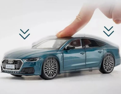 Метален автомобил Audi A7 1/24 Black