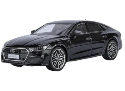Метален автомобил Audi A7 1/24 Black