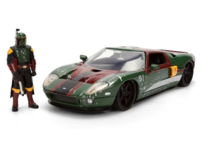 Метален автомобил Ford GT Star Wars Boba Fett 1:24 Jada 69093