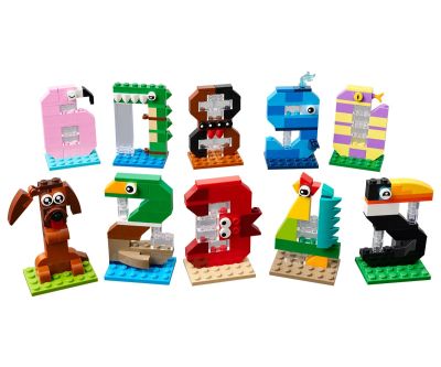 Конструктор Цифри за рожден ден LEGO Iconic 40807 