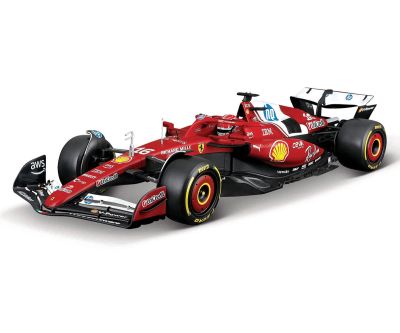 Метална количка Ferrari F1 SF-25 #16 Шарл Льоклер Formula 1 1:18 Bburago 18/16816