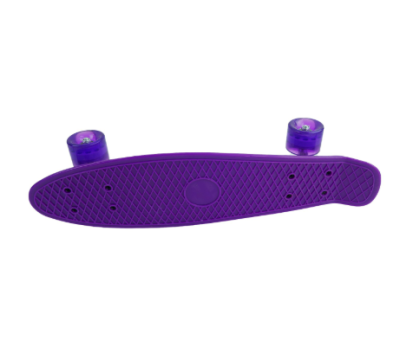 Скейтборд Penny Board 55 см лилав