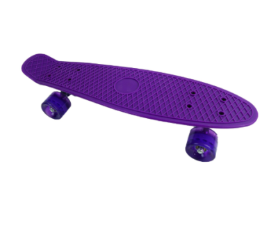 Скейтборд Penny Board 55 см лилав