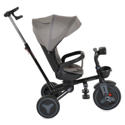 Сгъваема триколка Byox FoldiGo сив