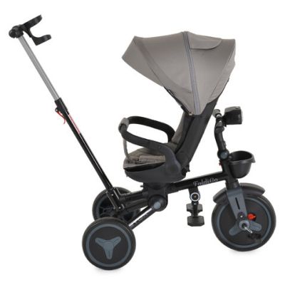 Сгъваема триколка Byox FoldiGo сив