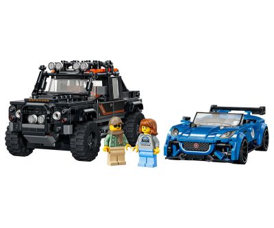 Конструктор Jaguar Project 7 и Land Rover Defender LEGO Speed ​​Champions 77264