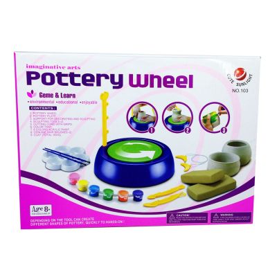 Детско Грънчарско колело с глина