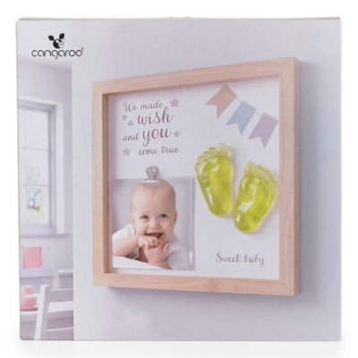 Отпечатък за ръка краче със снимка First Steps Cangaroo  