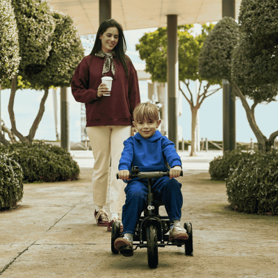 Триколка със сенник KinderKraft ASTON PLUS ЗЕЛЕНА